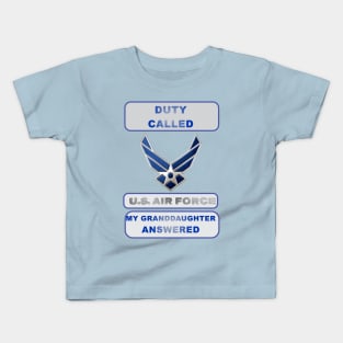 DutyCalledAirForce Granddaughter Kids T-Shirt